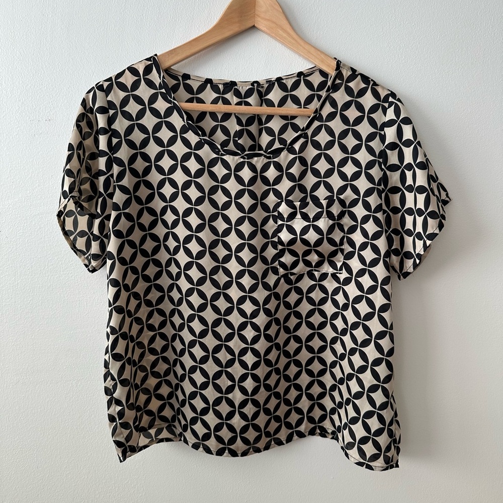 forever 21 print top